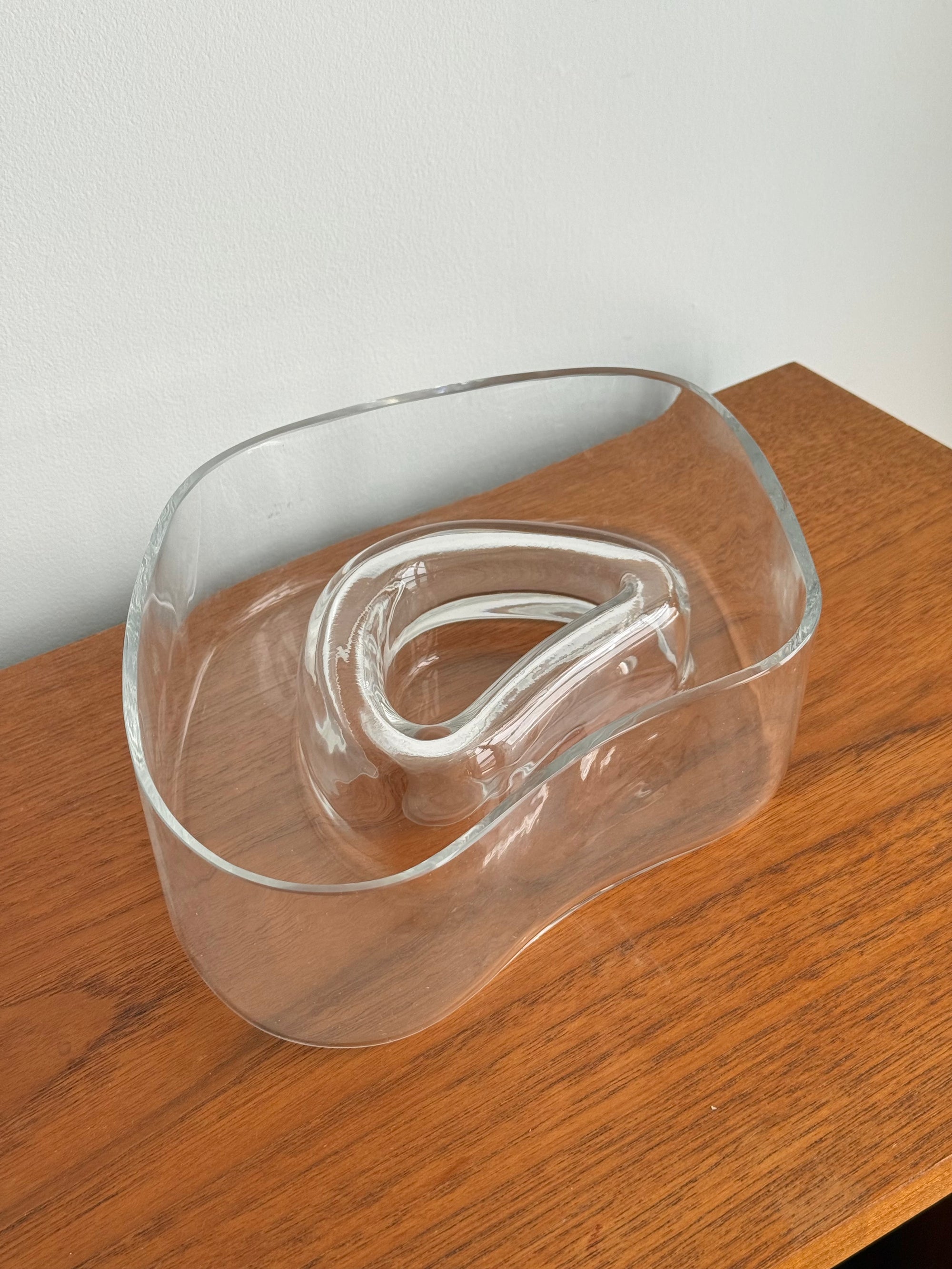 Organic Form Glass Bowl Server