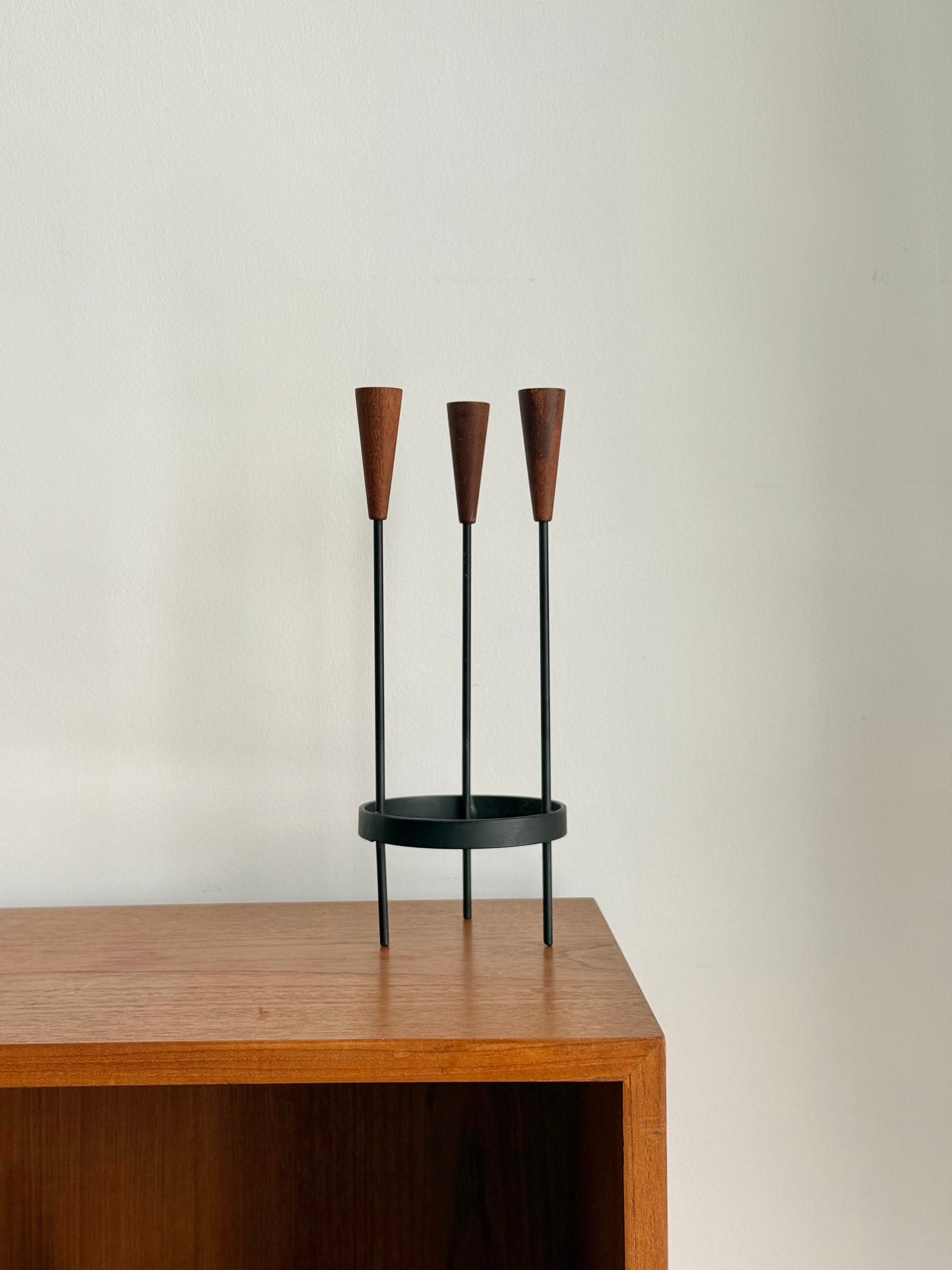 Teak Candelabra c.1960