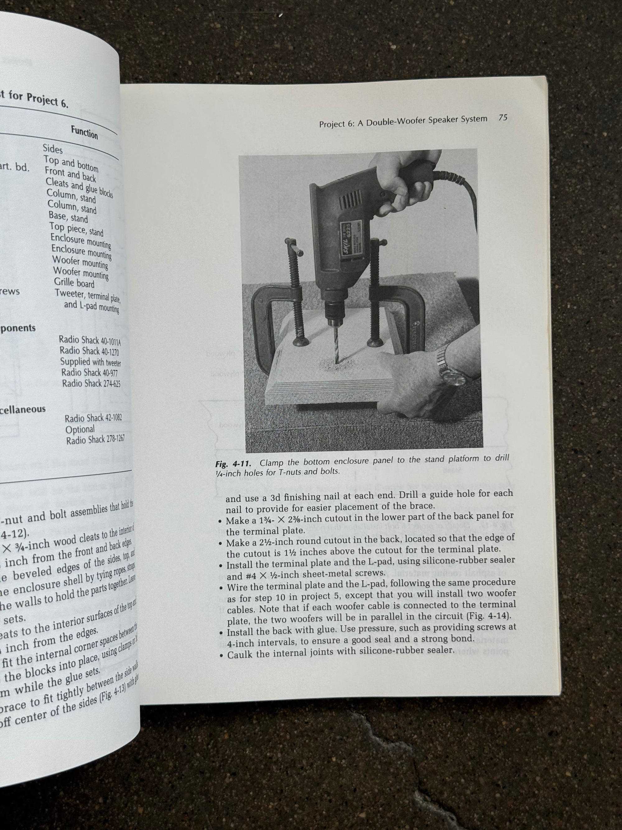 Speaker System Book by David B Weems c.1990