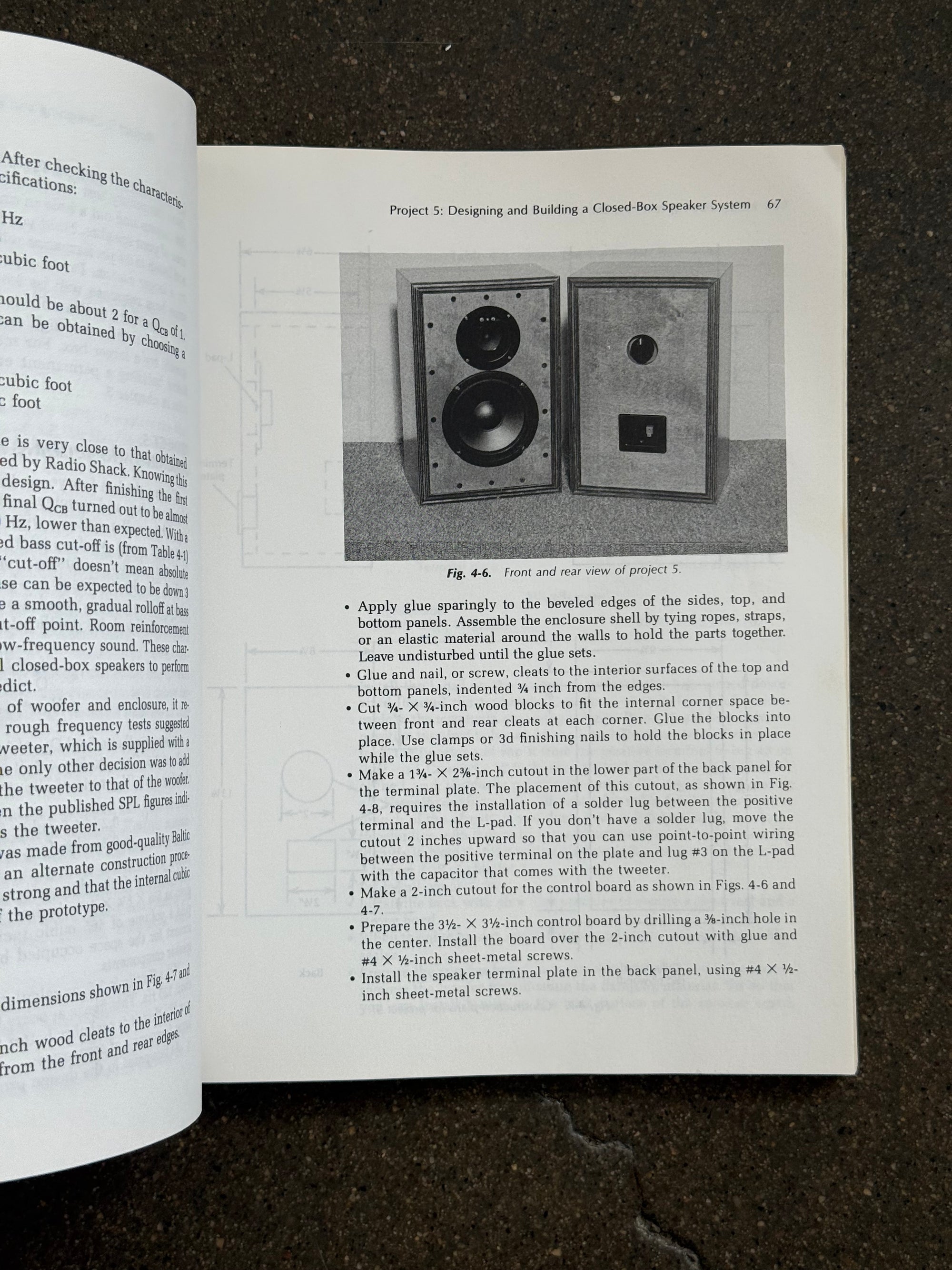 Speaker System Book by David B Weems c.1990