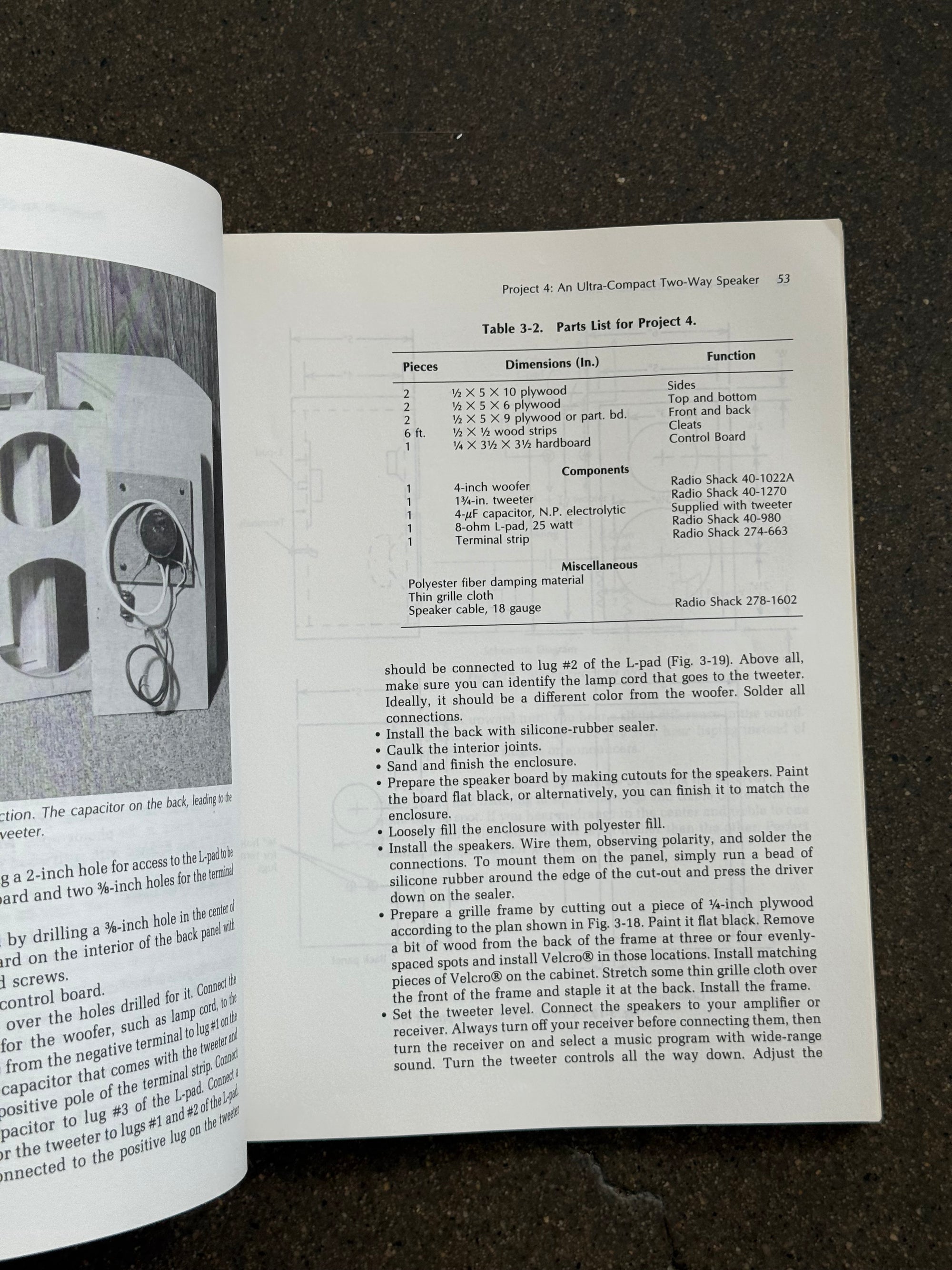 Speaker System Book by David B Weems c.1990