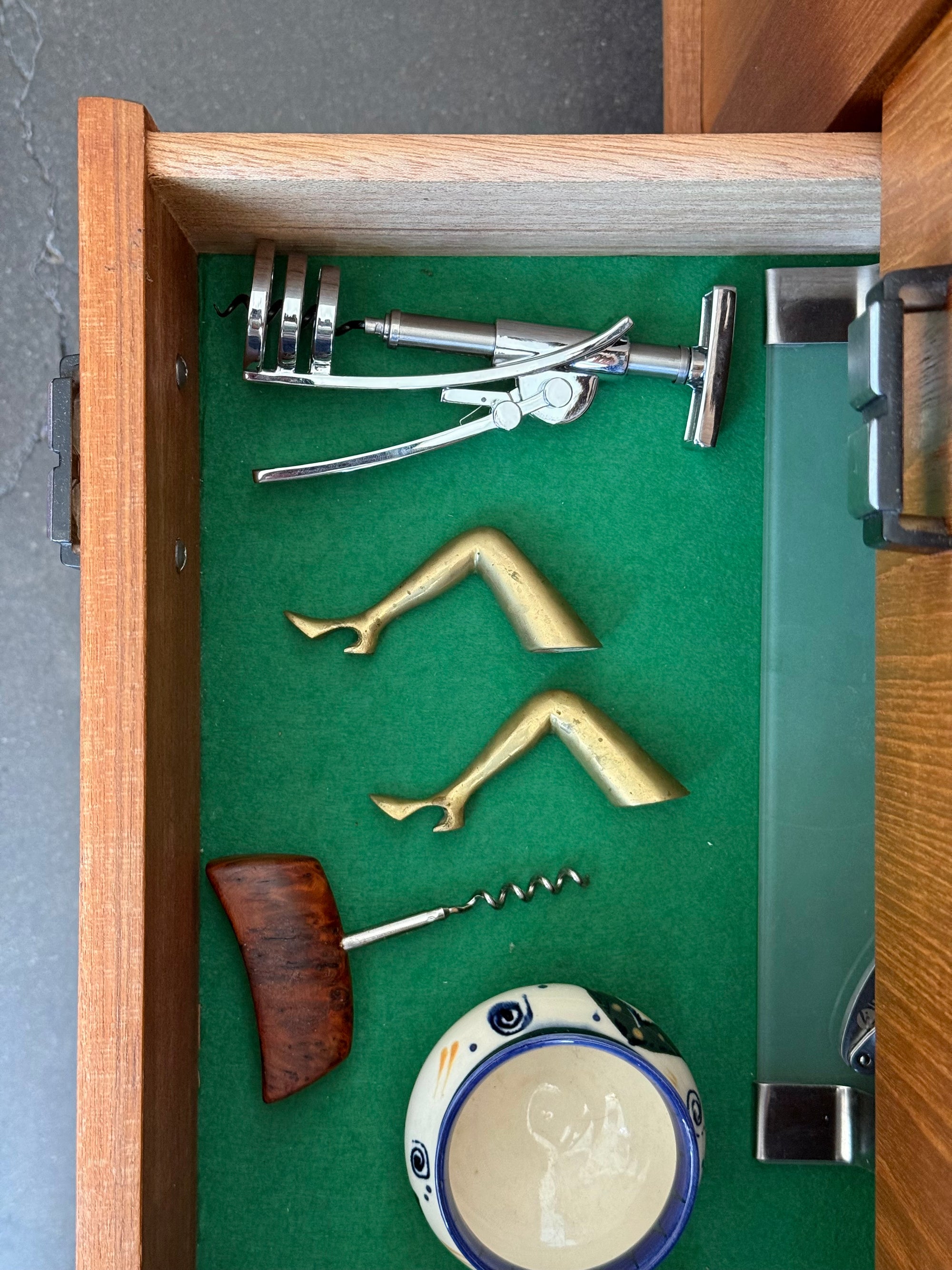 Brass Leg Bottle Opener