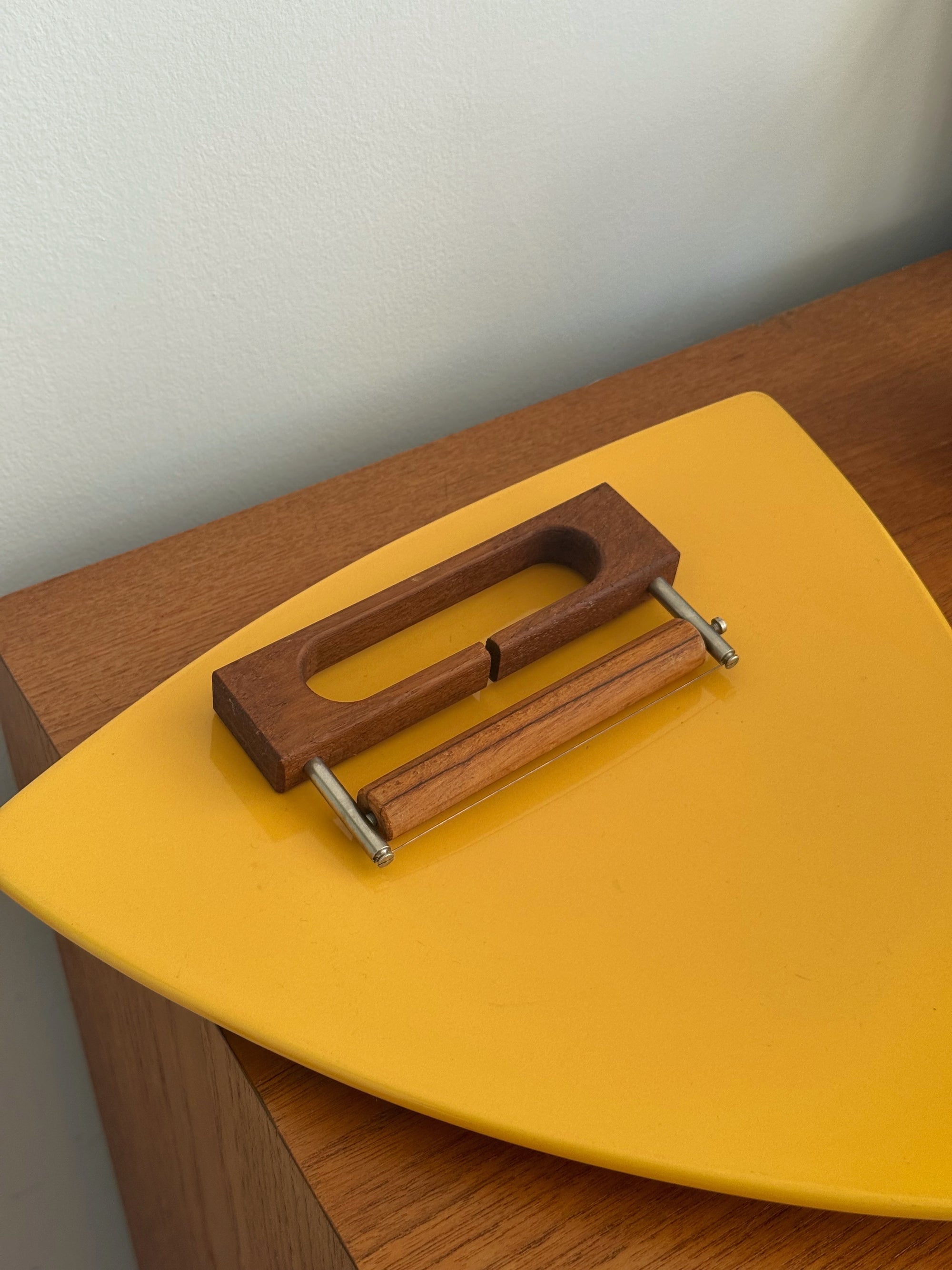 Teak Wire Cheese Slicer by Richard Nissen Denmark c.1965