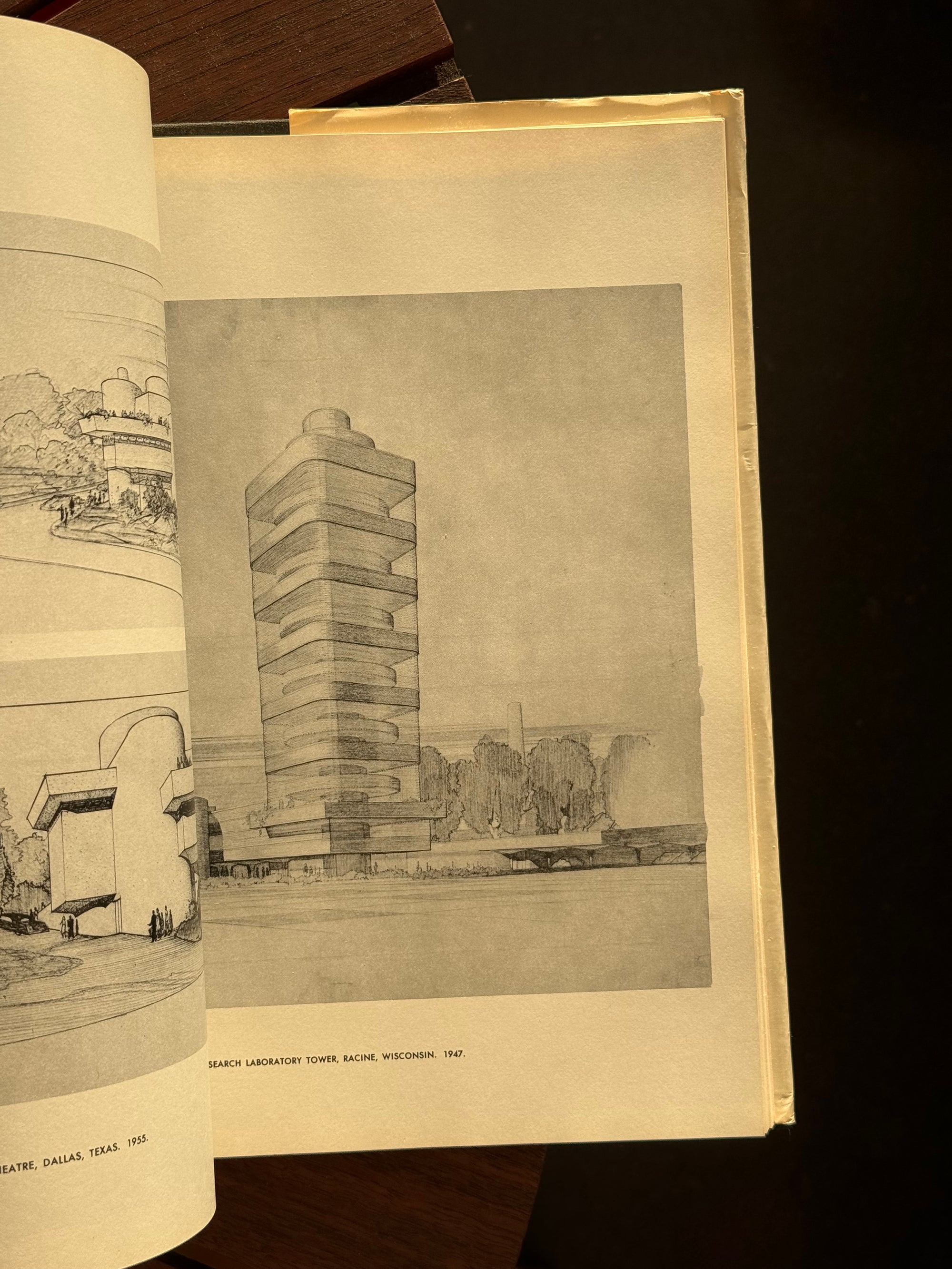 First Edition The Drawings of Frank Lloyd Wright by Arthur Drexler c.1962