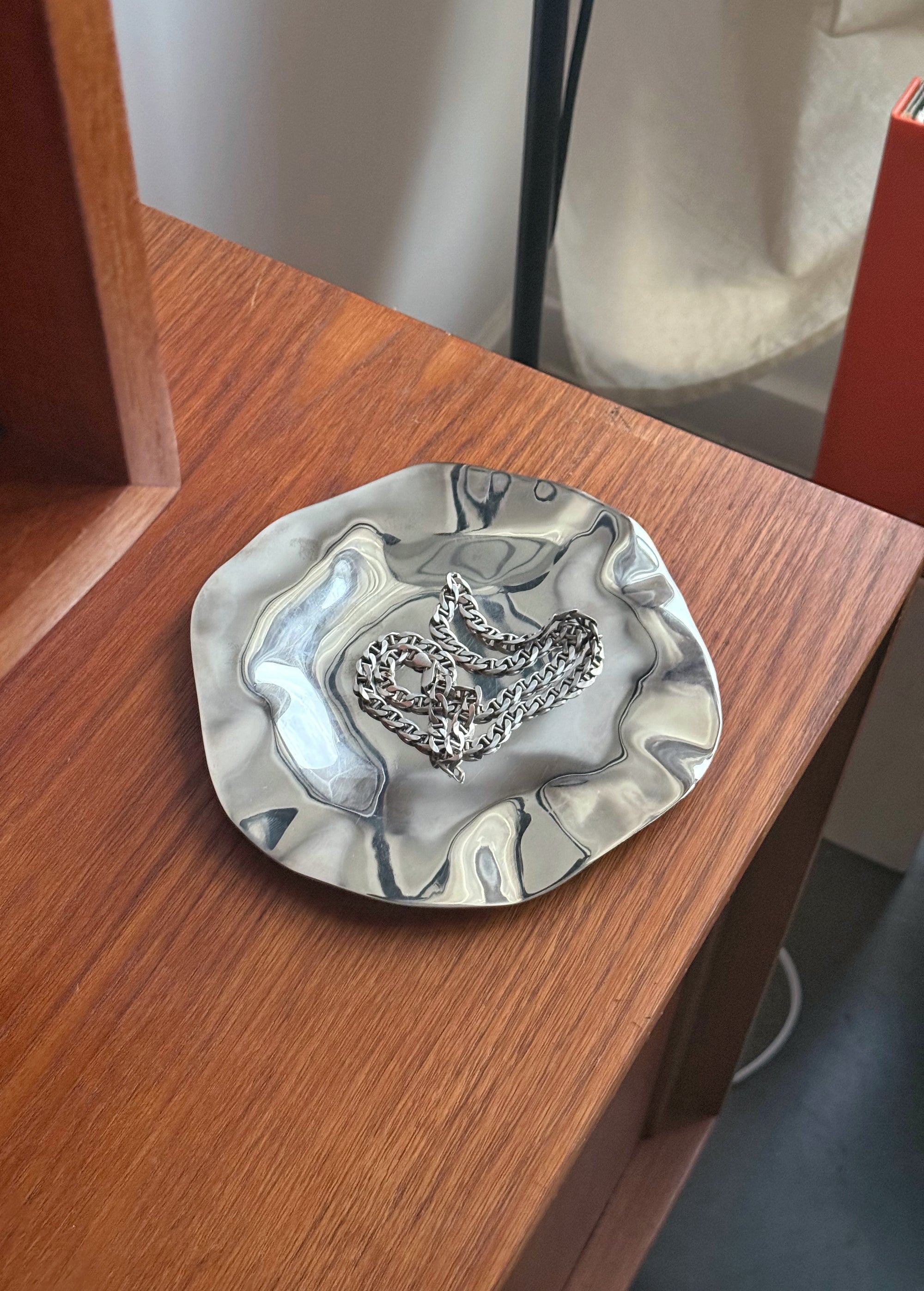Silver Plated Plate by Izabel Lam c.1989