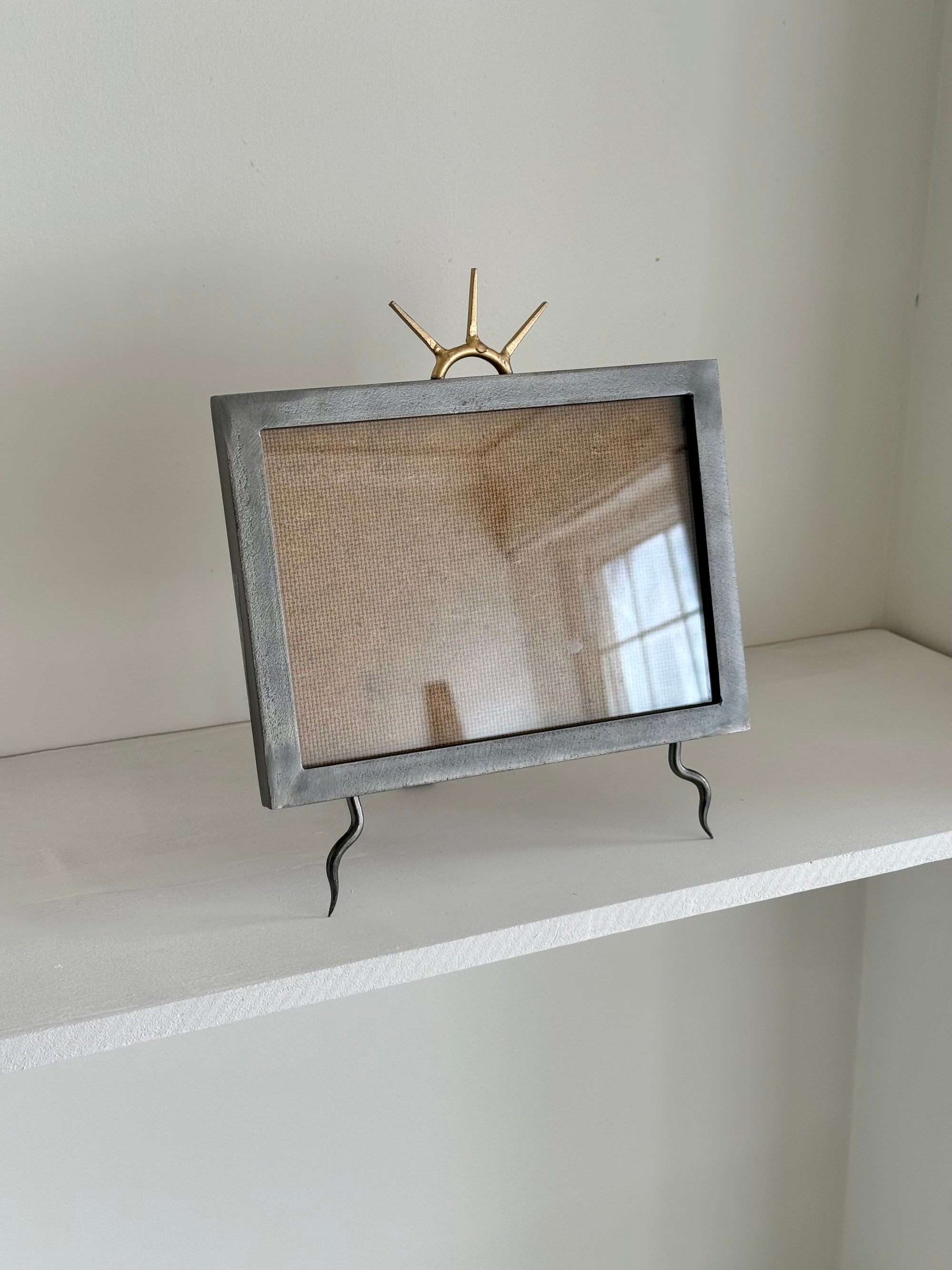 Mixed Metal Photo Frame by Acme Anvil made in Canada