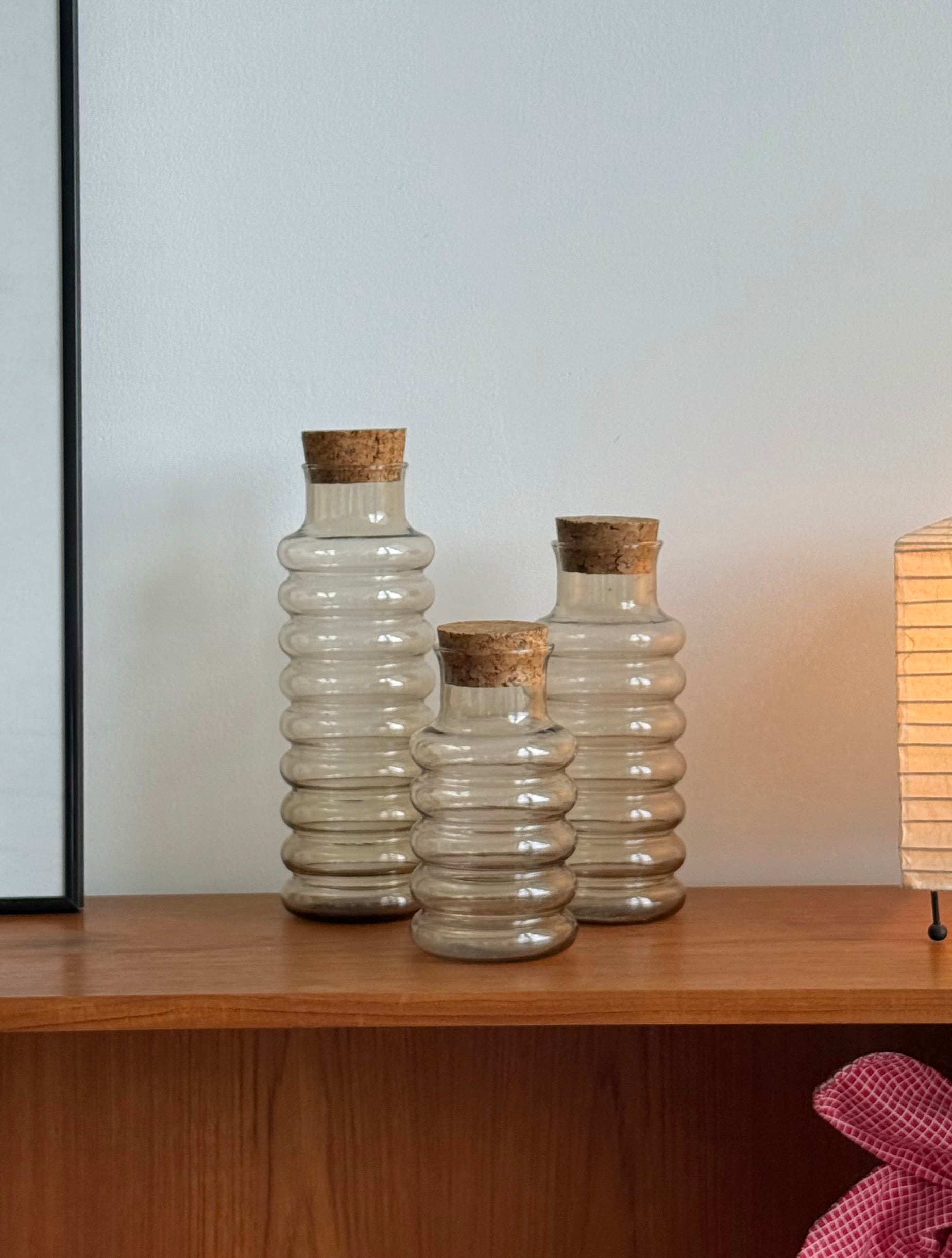 Primula Apothecary Jars by Jacob Bang for Holmegaard