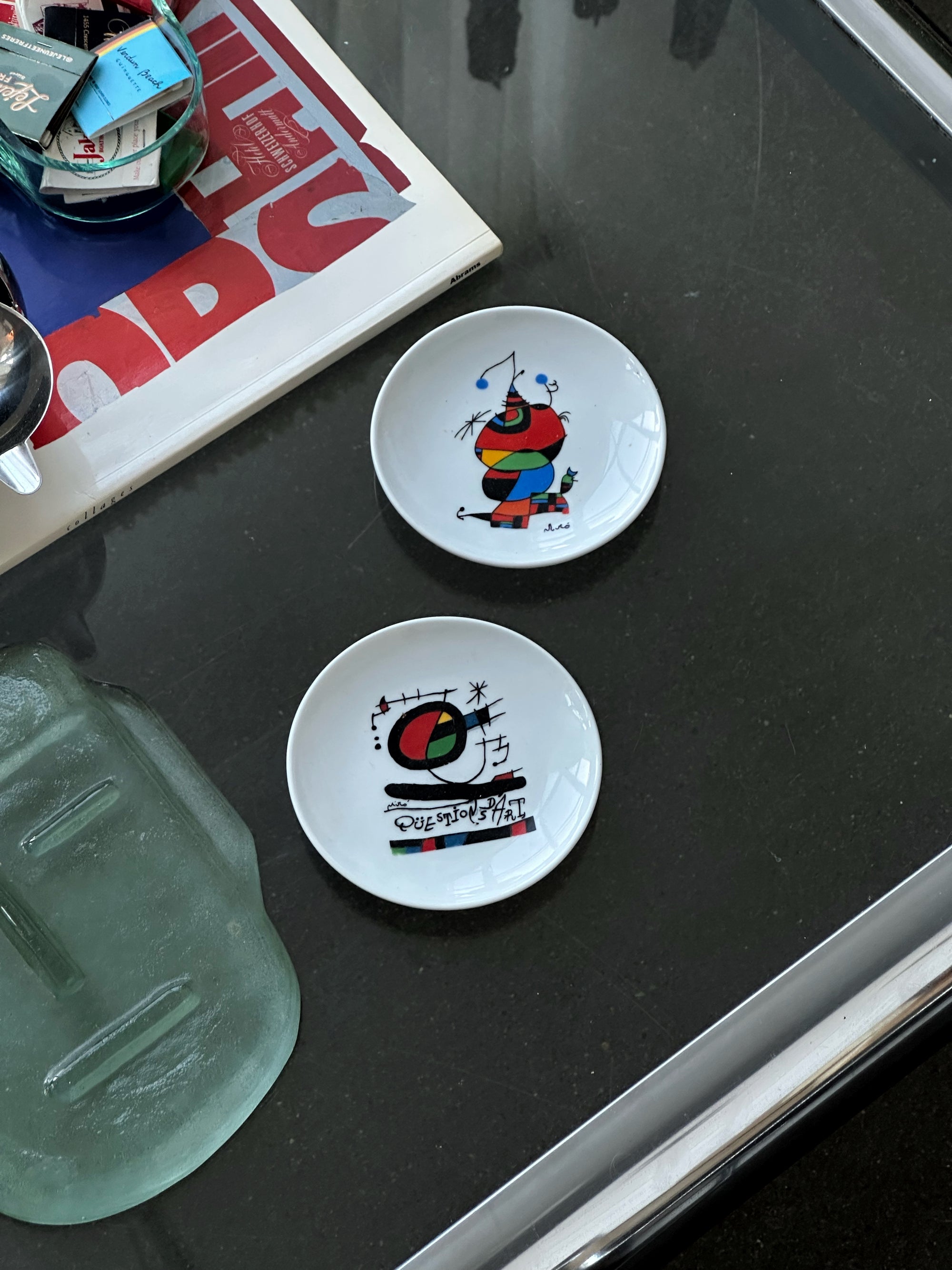 Joan Miro Plates Authorized Repro. c. 1997