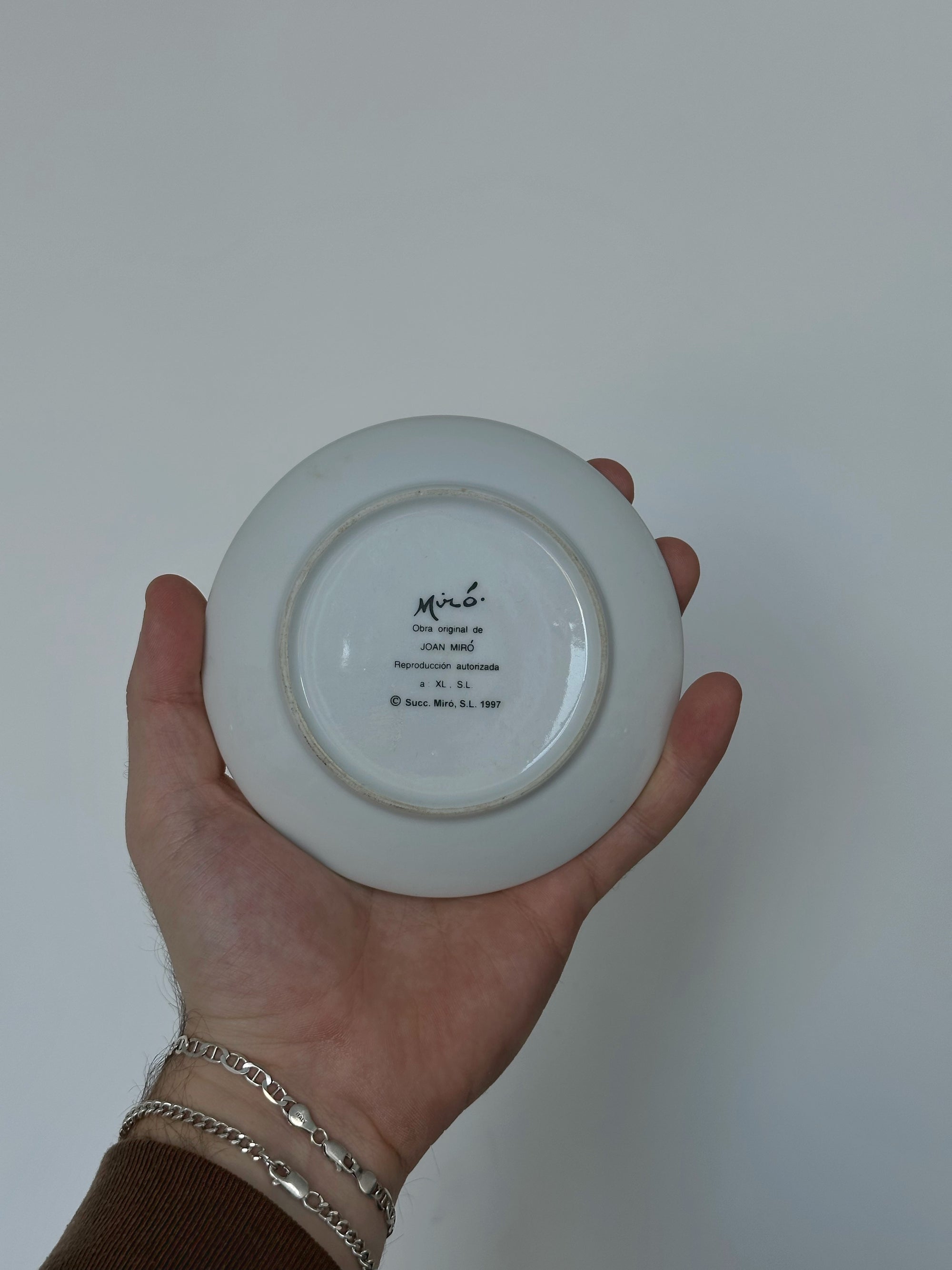 Joan Miro Plates Authorized Repro. c. 1997