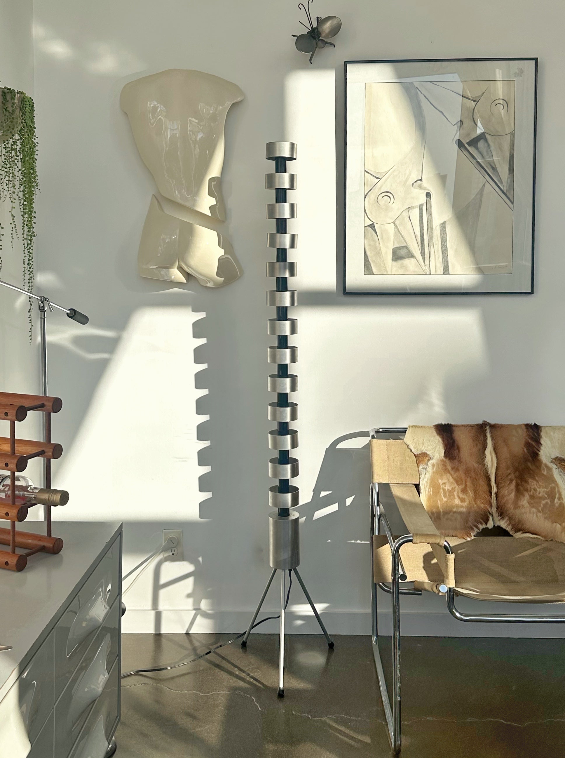 Demeter Colonne Floor Lamp for Escapade Paris c. 1980