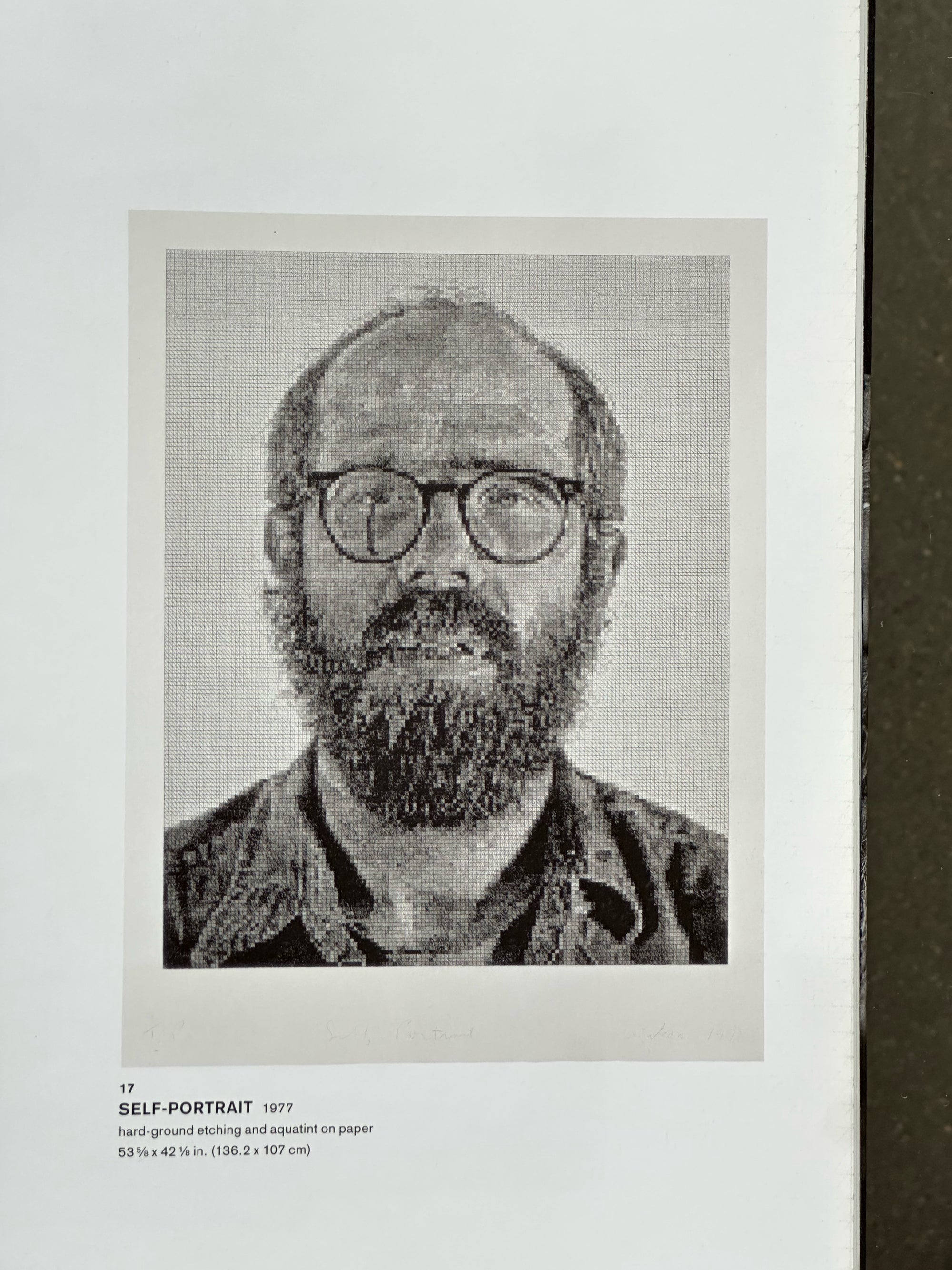Chuck Close: Self-Portraits 1967-2005, 2006 by SFMoMA