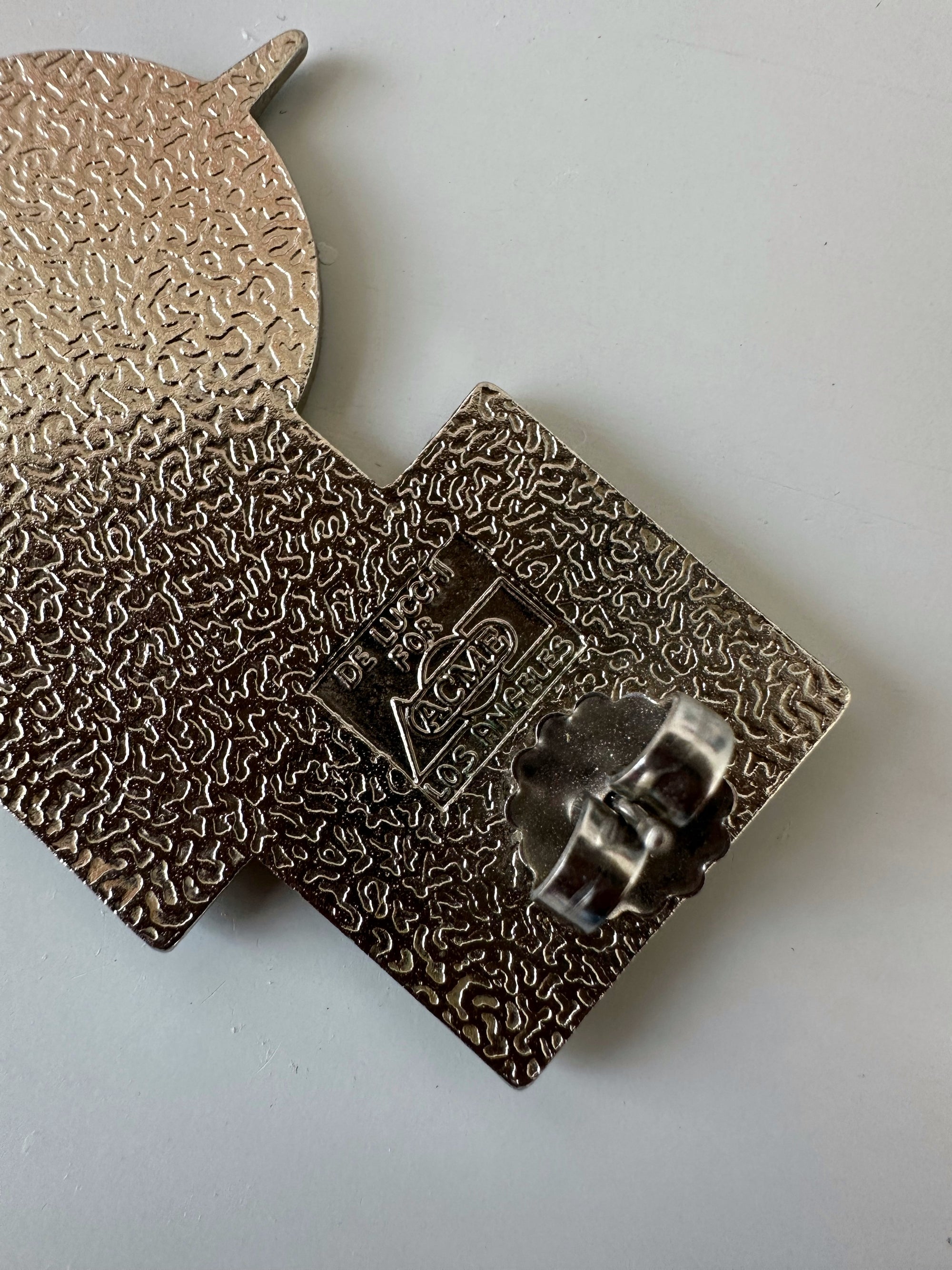Pitagora Earrings by Michele de Lucchi for ACME c. 1980