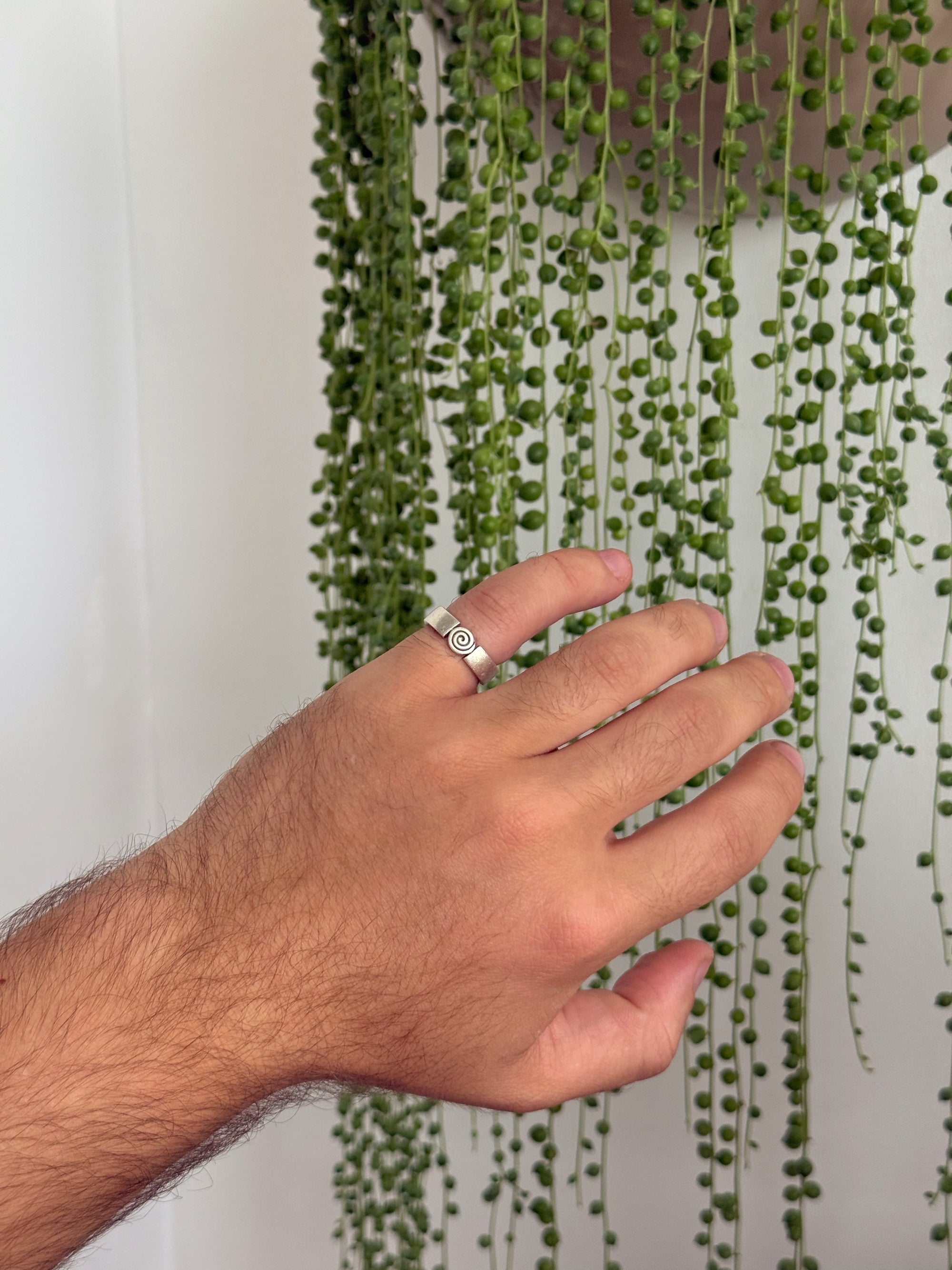 Sterling Silver Spiral Ring
