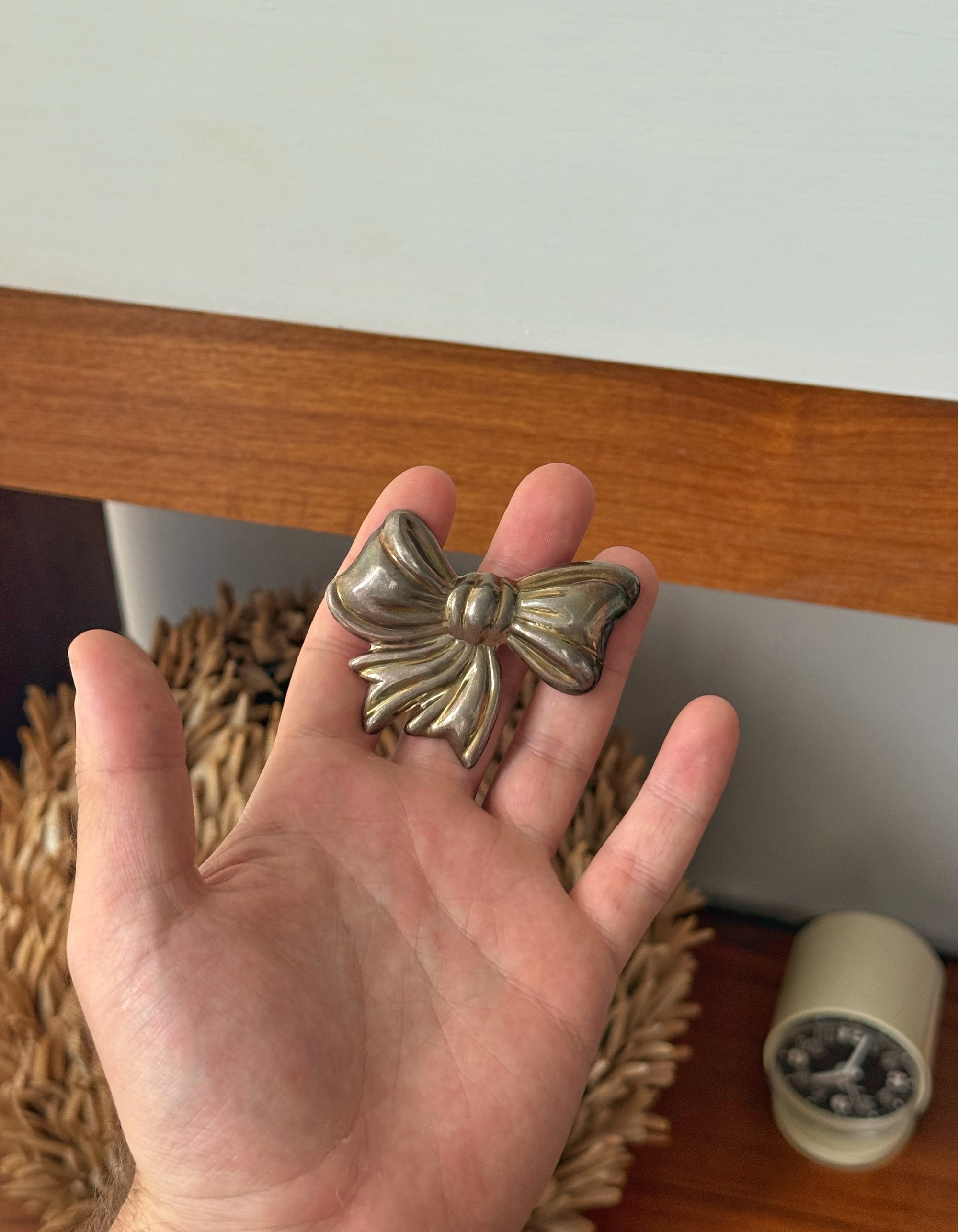 ZINA Sterling Silver Bow Brooch