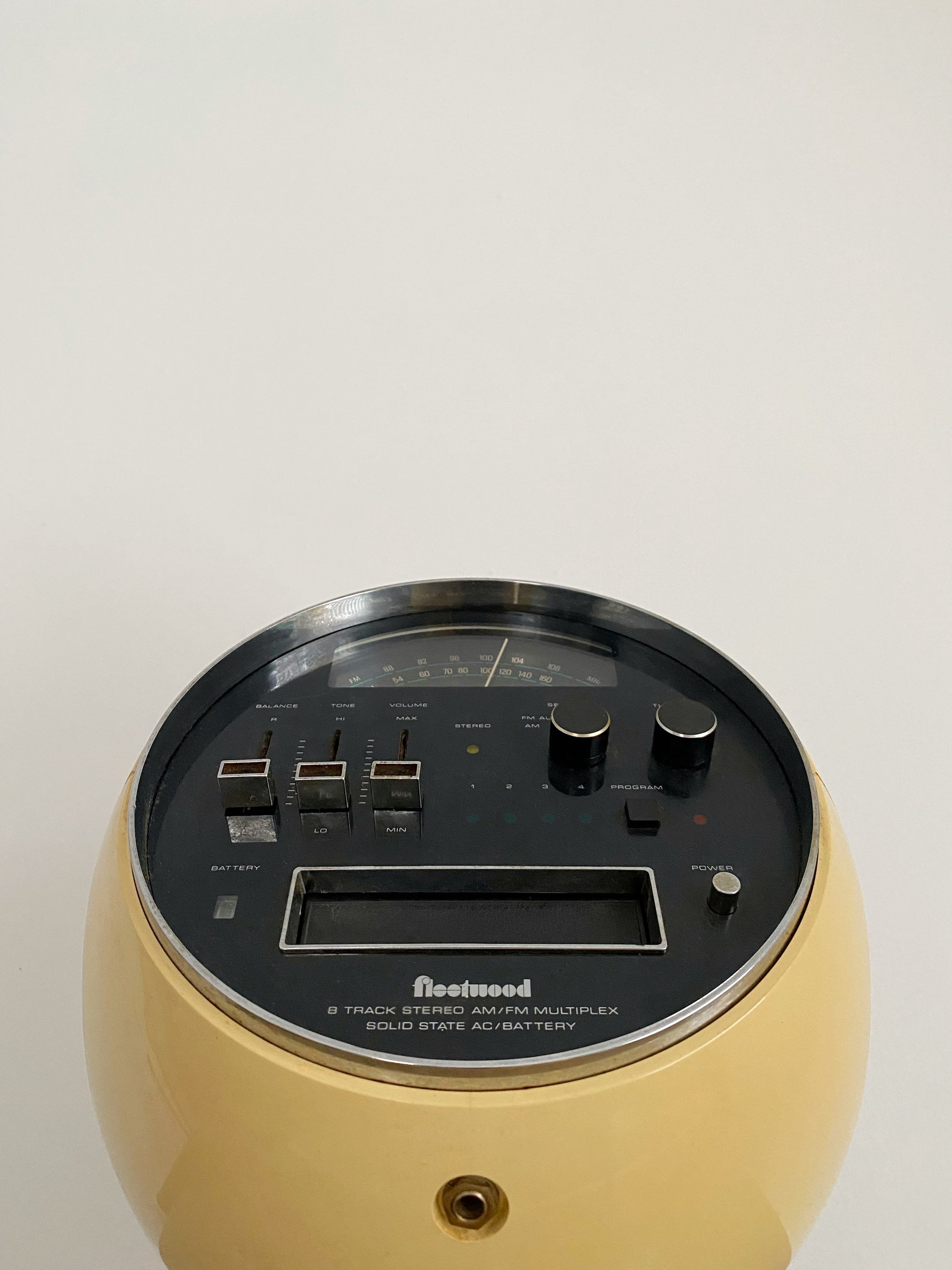 "Space Ball" Weltron 2001 by James Pratt Winston for Weltron c. 1970